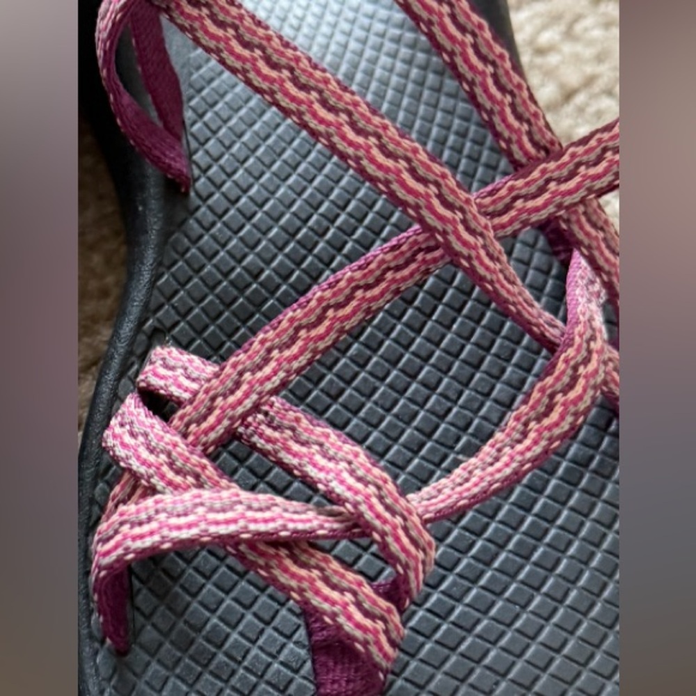 Chaco ZX/2 dual strap rapid pro vibrant outdoor hiking sandals pink sz8 - Picture 2 of 9